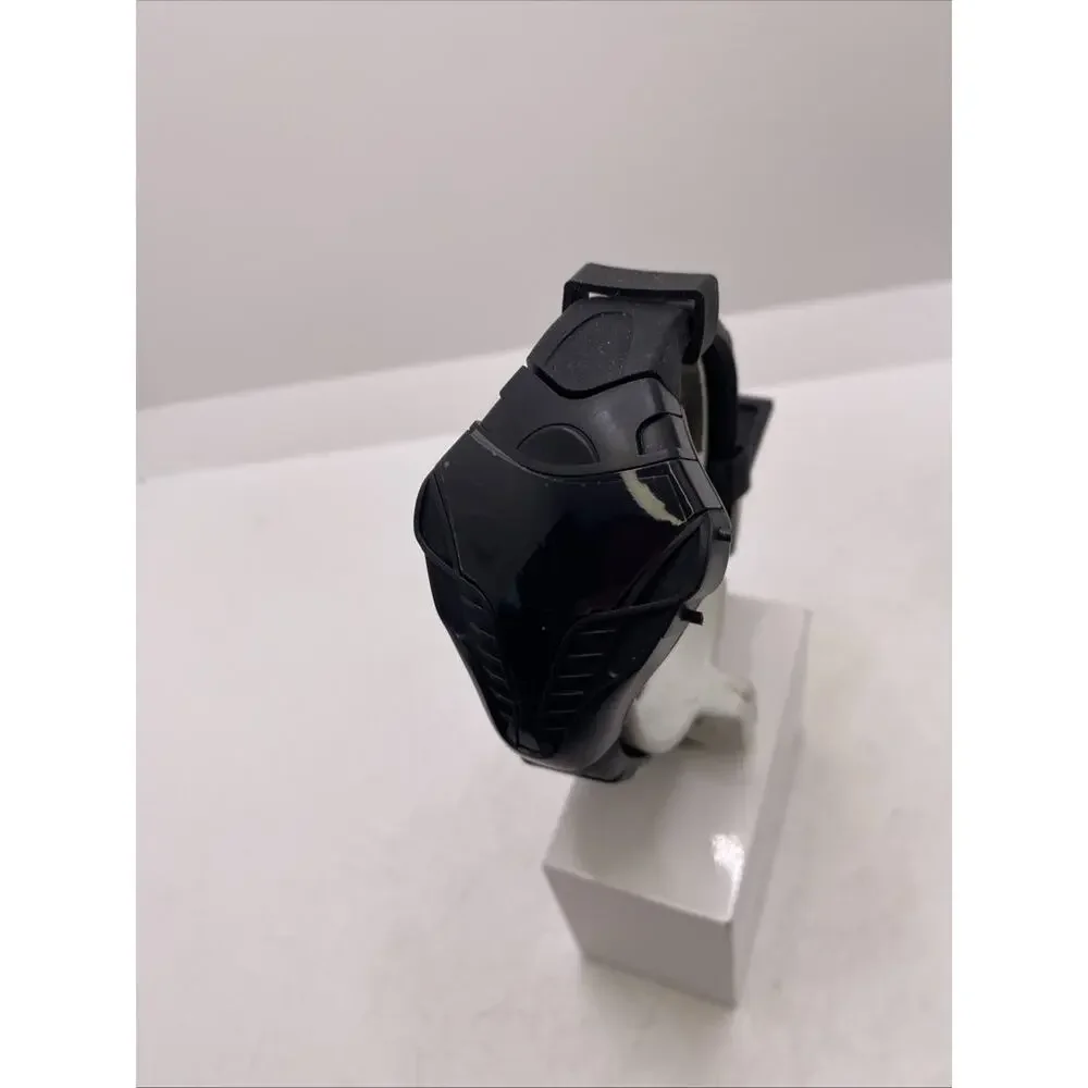 Mens Light Up UFO Aircraft Watch Works New Battery